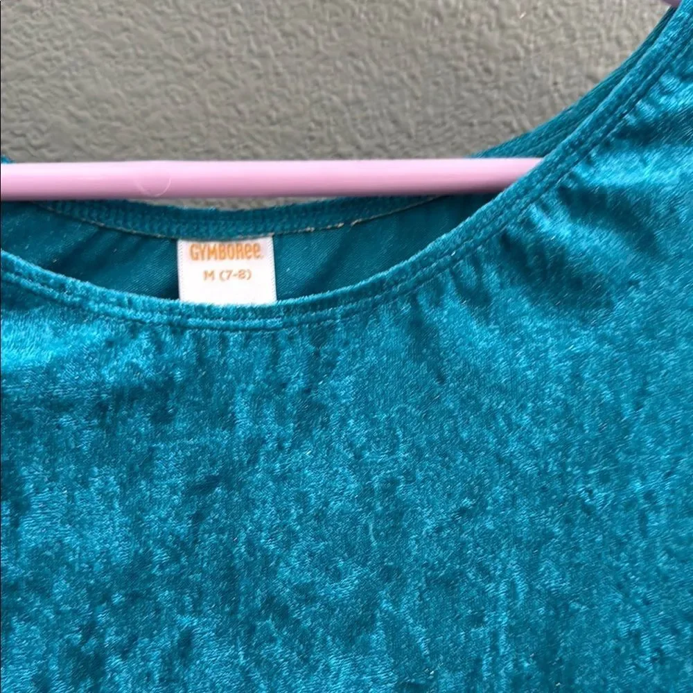 Gymboree Size 7/8 Pretty Lil Peacock Dress Leotard Halloween